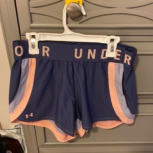 Under armor running shorts, size small
